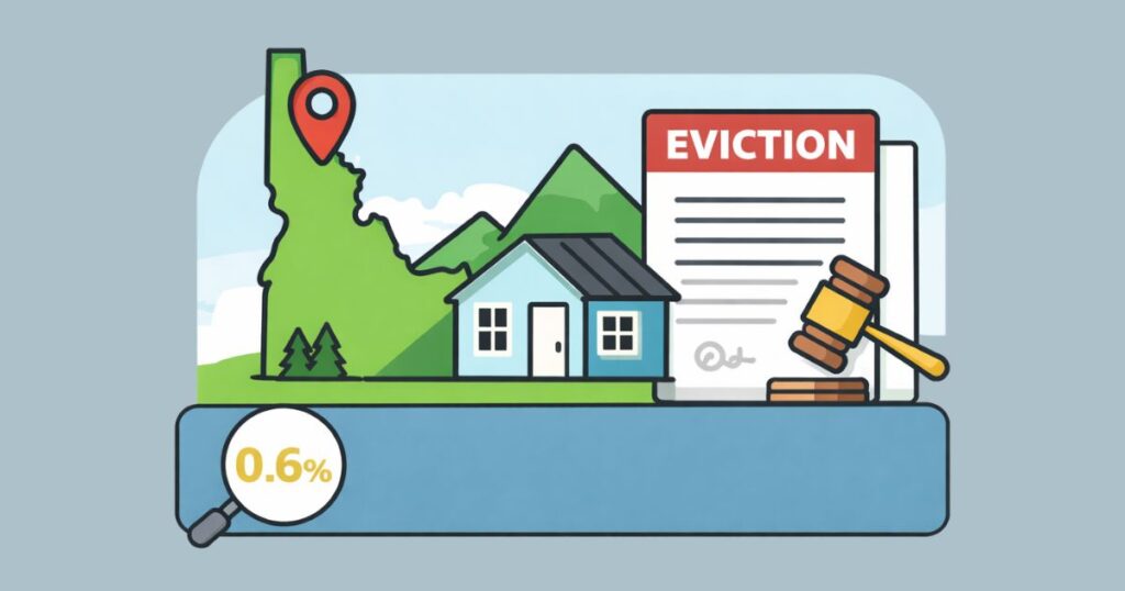 Idaho Policy Institute Formal Eviction Rate 2020 Shoshone County